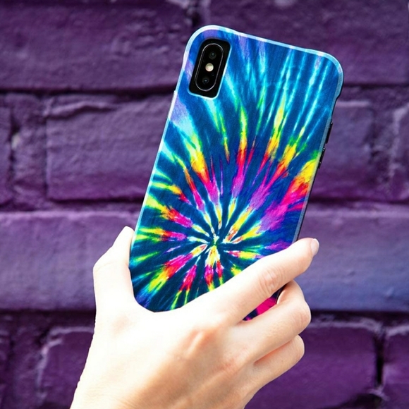 Case-Mate DIY Rainbow Tie Dye iPhone X/Xs/XS Max & XR NEW! - Picture 2 of 6